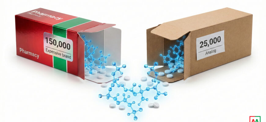 Дженерики: выбор между оригинальным лекарством и аналогом в аптеке